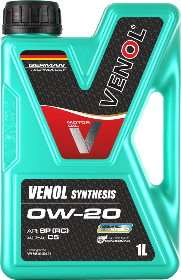 OLEJ_SILNIKOWY_VENOL SYNTHESIS 0W20 SP (RC) C5 VW 508 509_1L